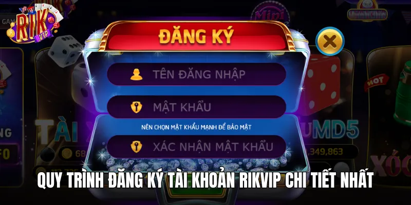 Chi tiết từng bước đăng ký tài khoản cược tại cổng game